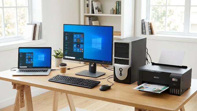 Computer hardware and workstation