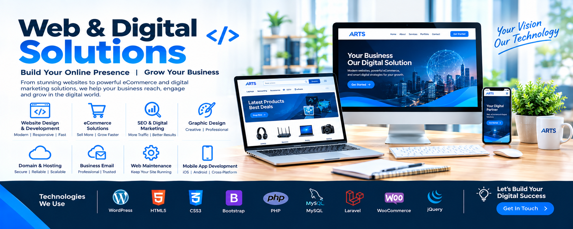 Website and digital solutions